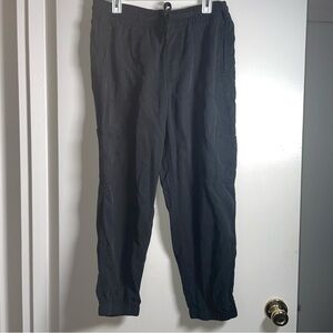 Black cargo pants